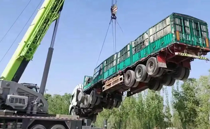 资兴道路脱困救援案例
